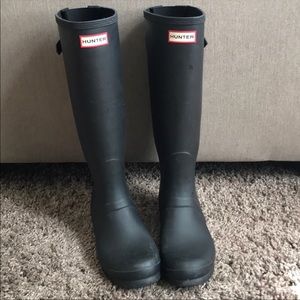 Hunter rain boots - adjustable calf